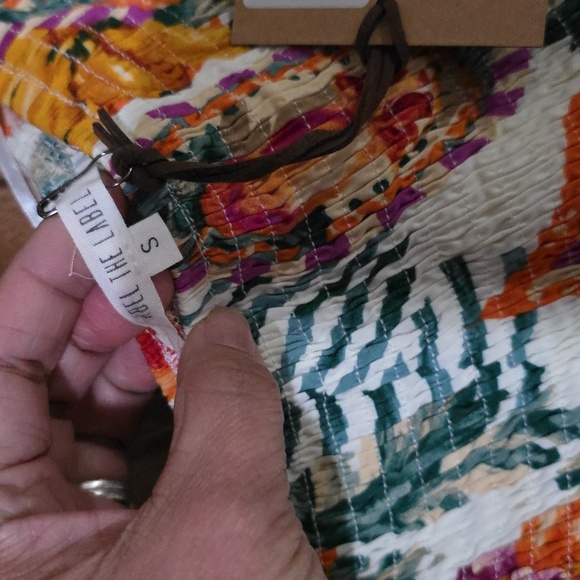 Tropical Floral Maxi Dress in Multi-Color - Picture 3 of 5